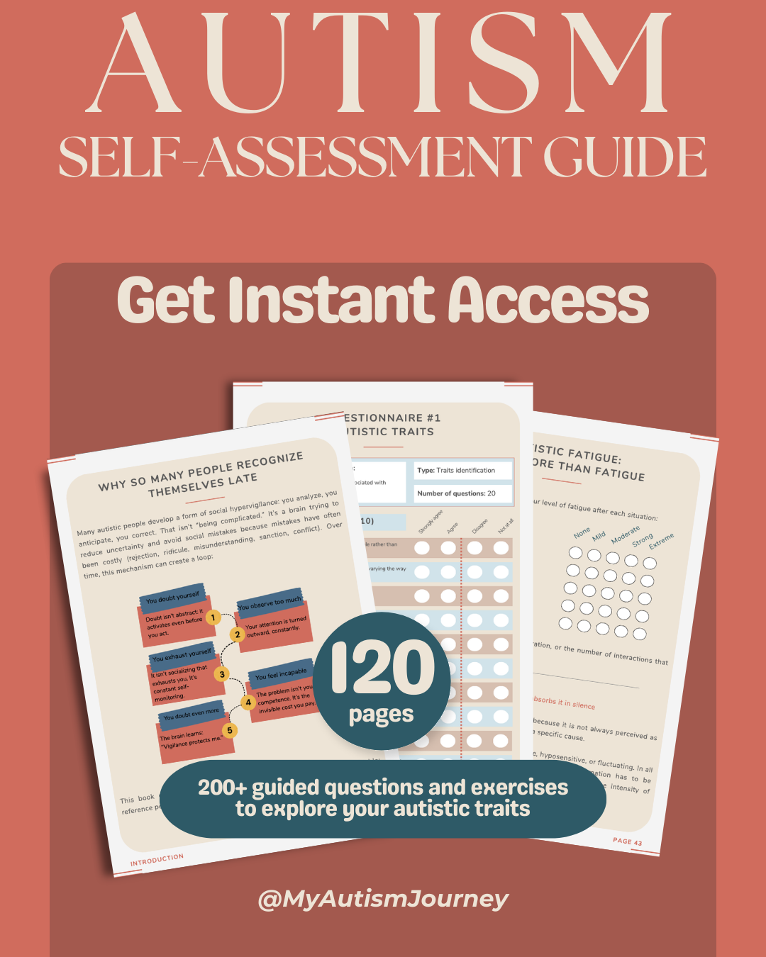 What If It Were Autism? - Digital Printable Workbook