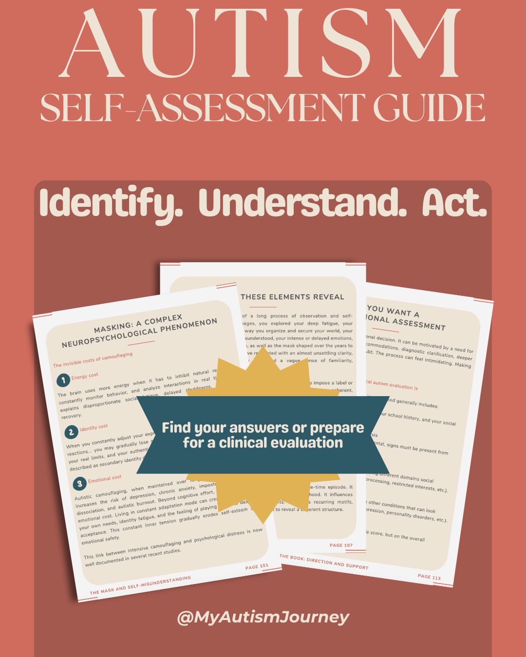 What If It Were Autism? - Digital Printable Workbook