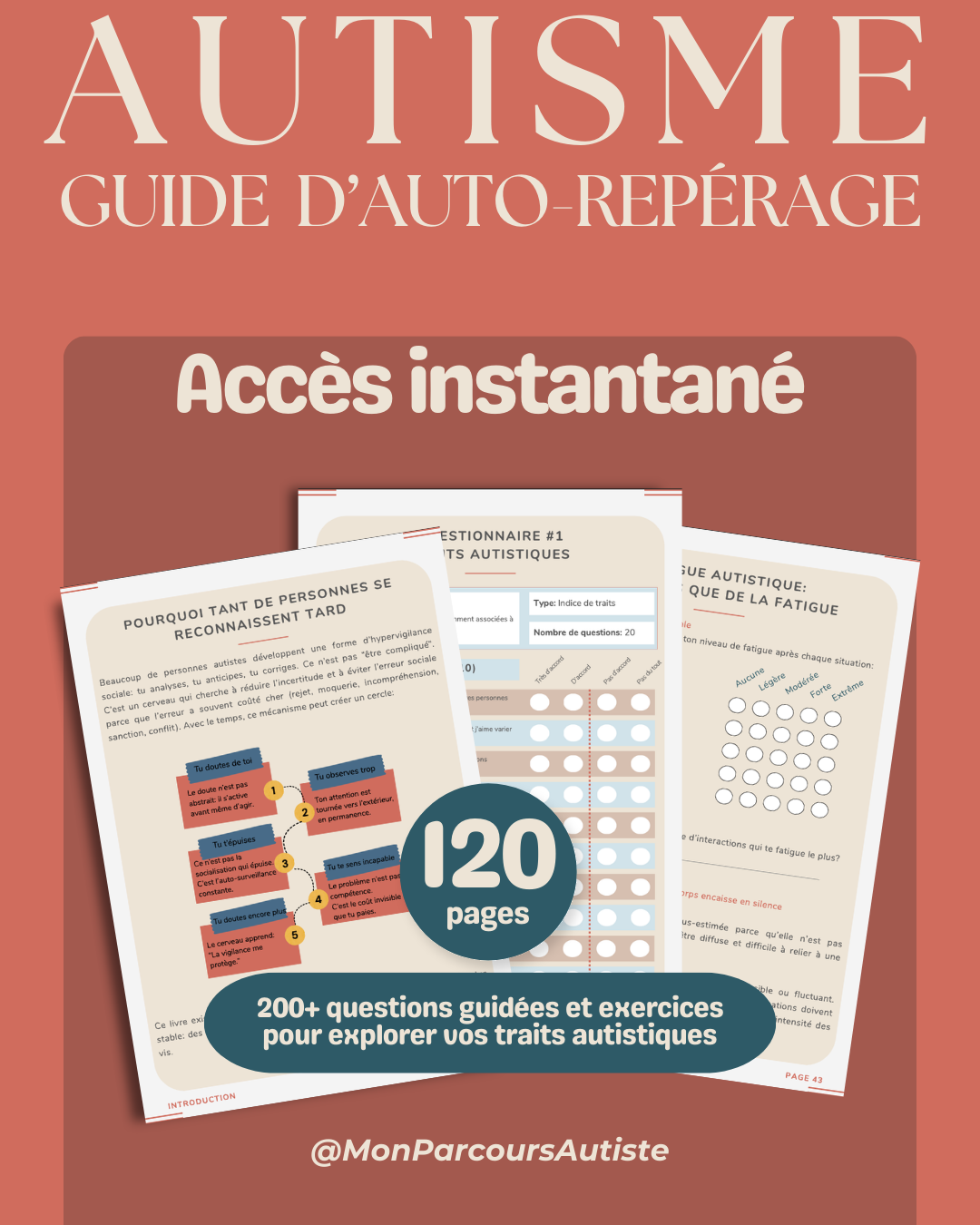 What If It Were Autism? - Digital Printable Workbook