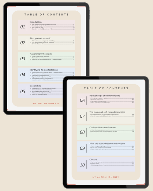 What If It Were Autism? - Digital Printable Workbook