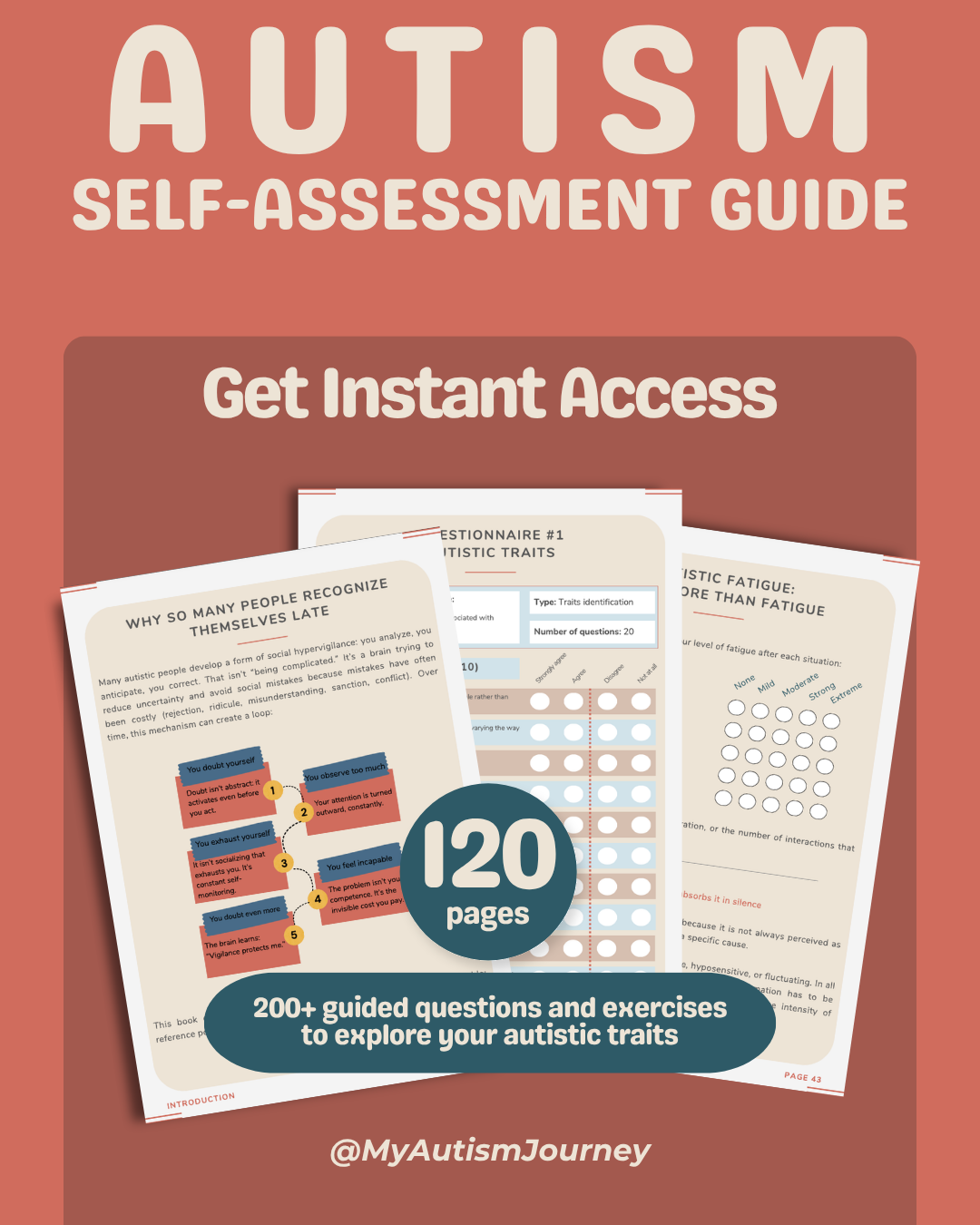 What If It Were Autism? - Digital Printable Workbook