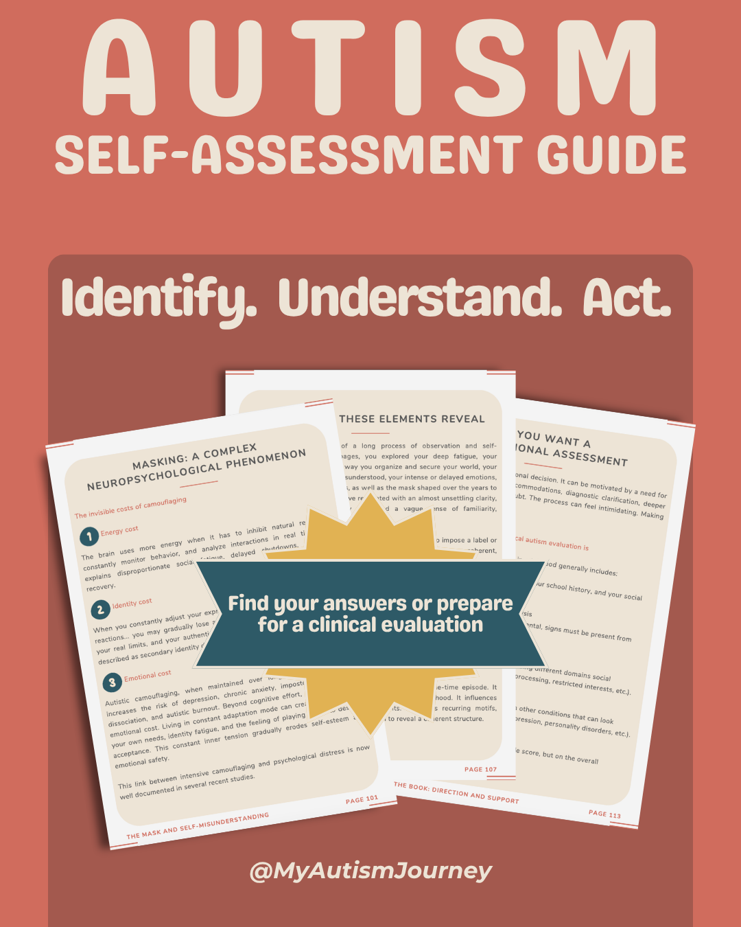 What If It Were Autism? - Digital Printable Workbook