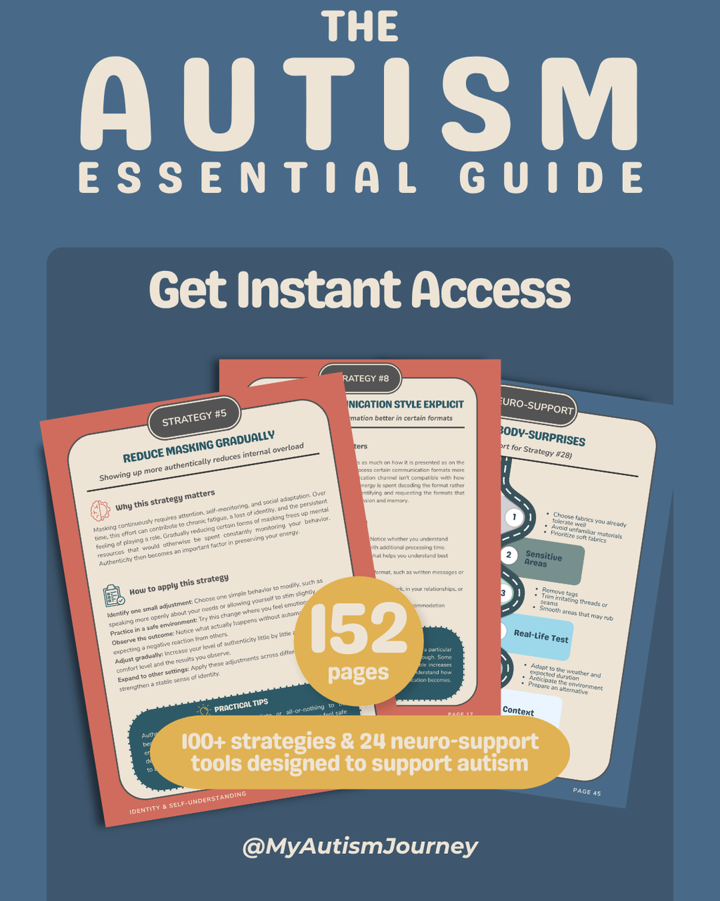 The Autism Essential Guide - Digital Printable Workbook